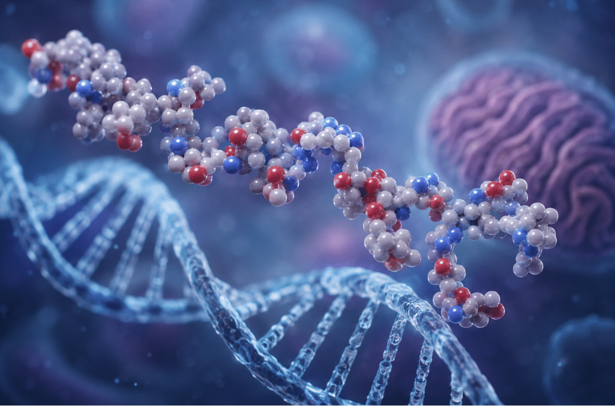 DNA molecule illustration