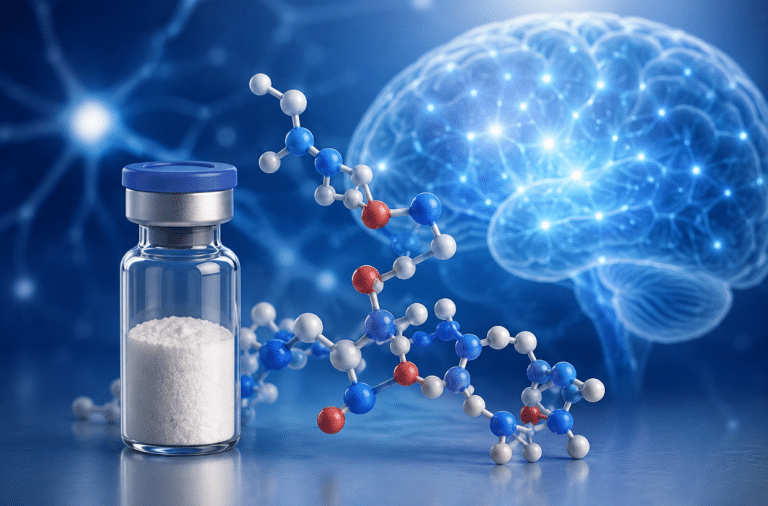 Brain molecule vial