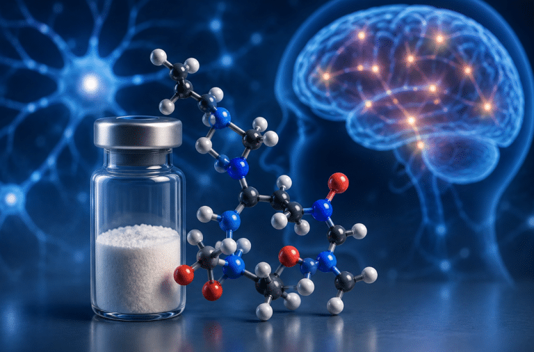 Brain molecule vial