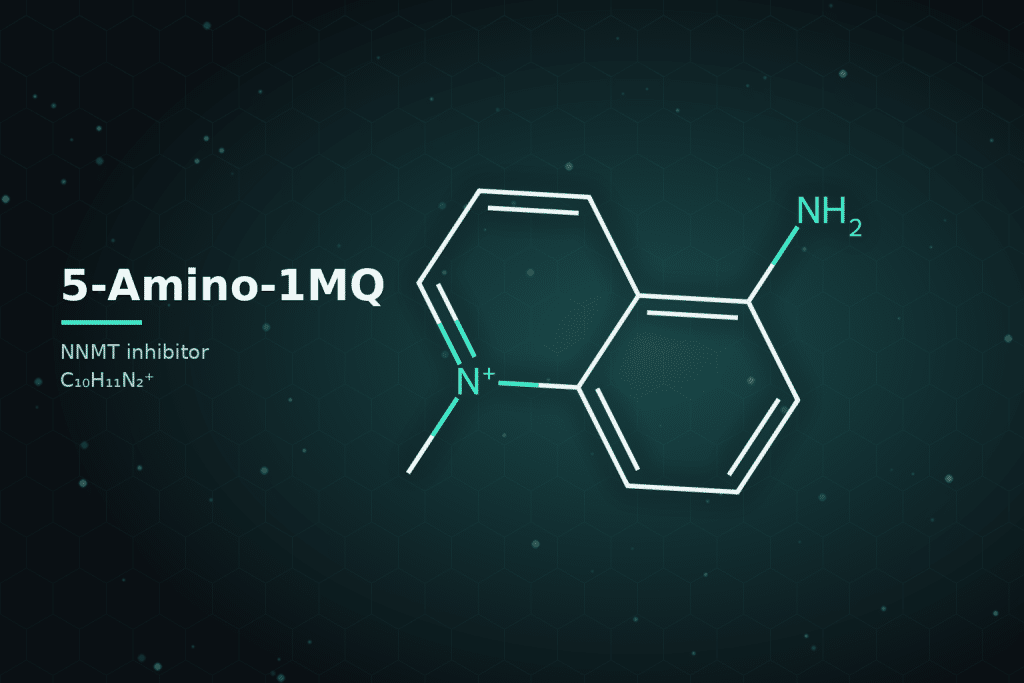 5-Amino-1MQ molecular structure, an NNMT inhibitor studied in metabolic research